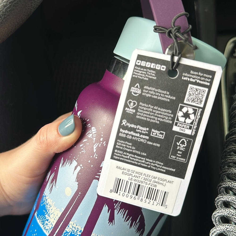 Limited Edition Kailah Ogawa Hydro Flask NWT RARE - Picture 4 of 6